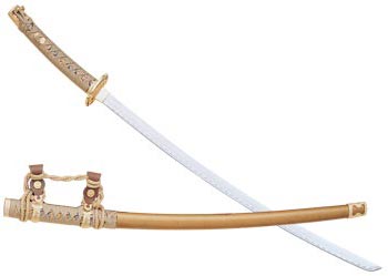 Ceremonial Samurai Sword - Gold