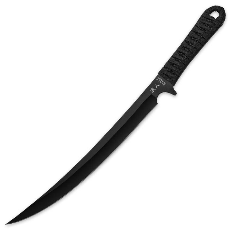 Knife United Cutlery Black Ronin Combat Tanto Knife And Sheath